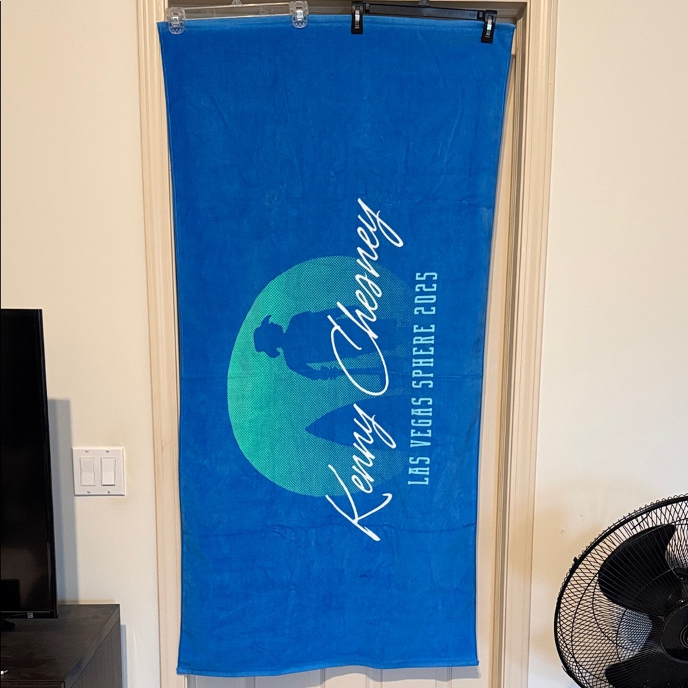 Kenny Chesney Blue Beach Towel